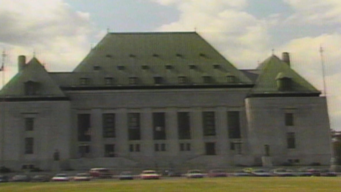 The exterior of a large building is pictured.