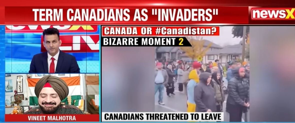Indian media coverage of Nagar Kirtan. 