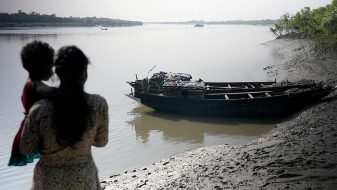 In India's Sundarbans region, sea-level rise also brings an increase in human trafficking
