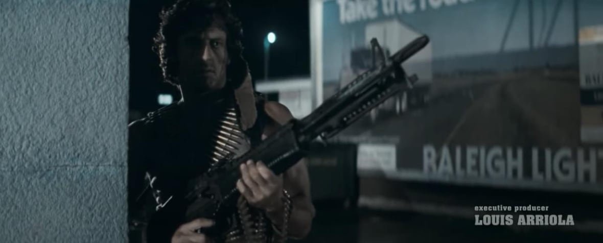 Louis Arriola has a number of executive producer credits, including on the 2019 Sylvester Stallone film Rambo: Last Blood. 