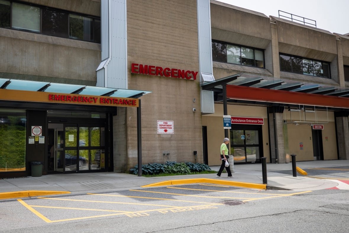 Eagle Ridge hospital is pictured in Port Moody, B.C, on Tuesday, June 24, 2025.