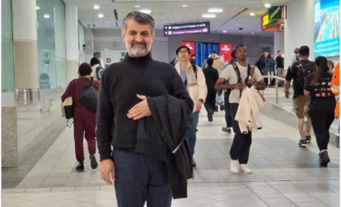 Mahdi Nasiri posted on Instagram on May 25 he was travelling from Calgary to Toronto. 