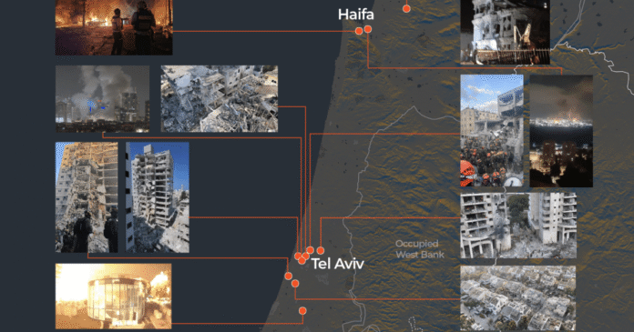 Mapping Iran’s Most Significant Strikes On Israel - Dubai News TV