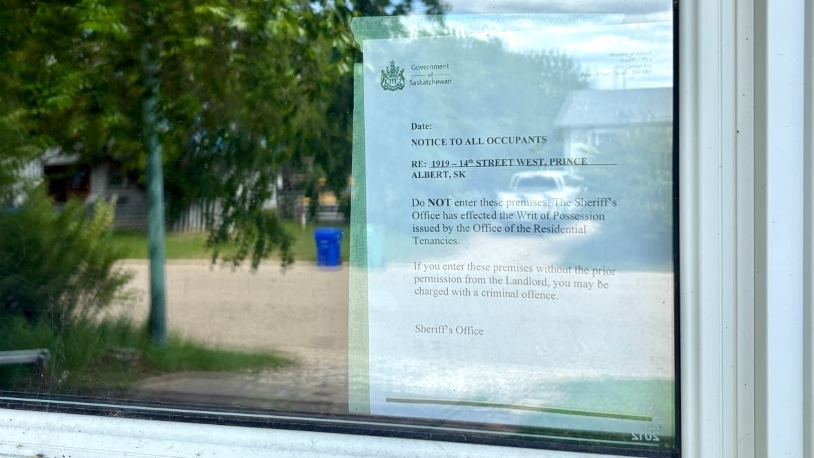 picture of eviction notice