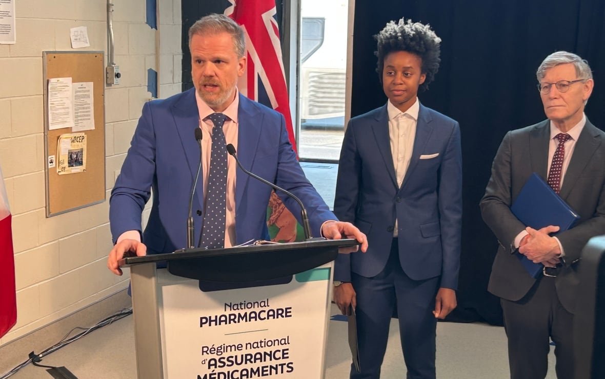 A man standing in front of a podium