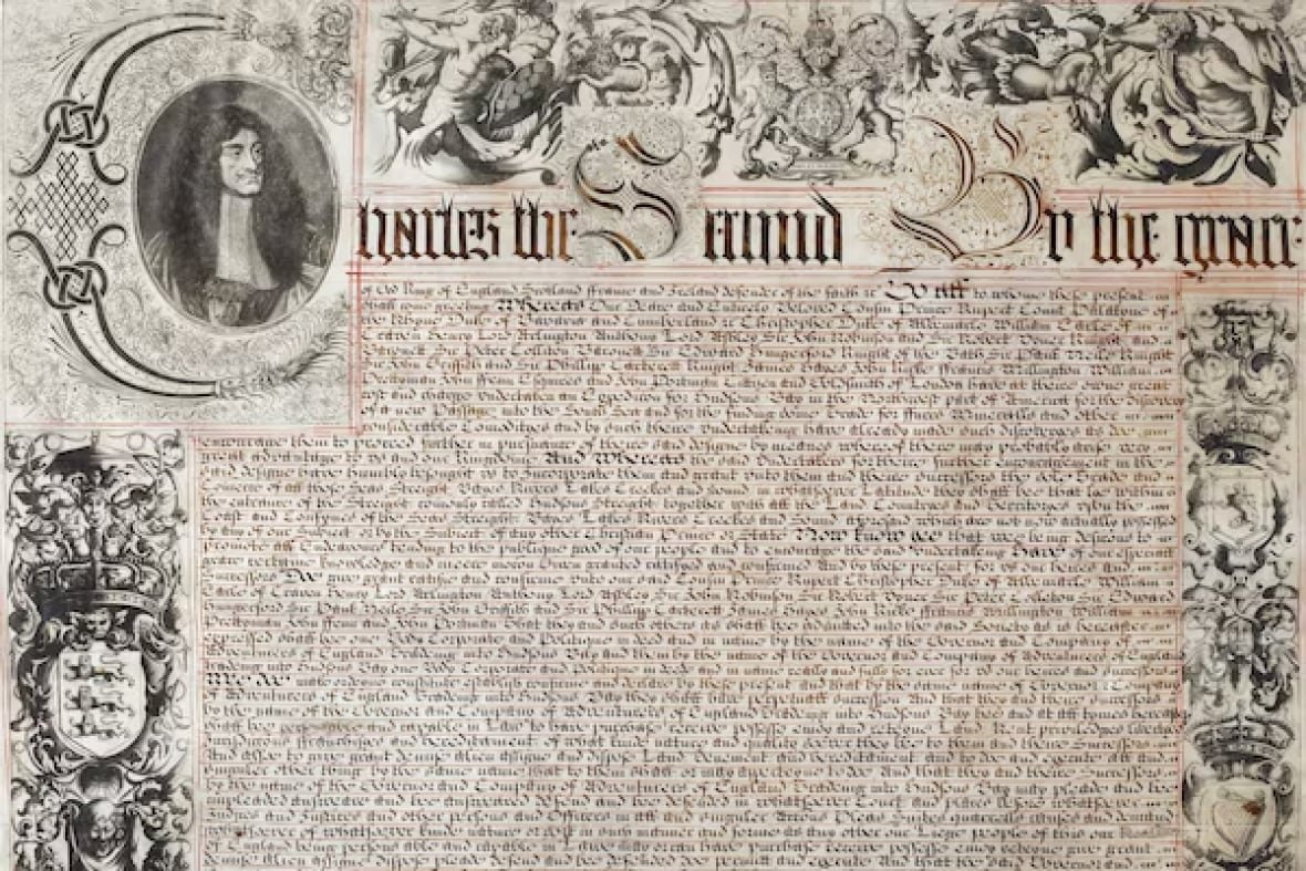 Close up of an old document